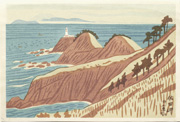 Sadamisaki from an untitled series of scenic views of Japan